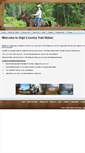 Mobile Screenshot of highcountrytrailrides.ca